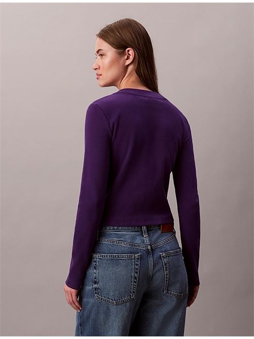 ls monogram baby tee CALVIN KLEIN JEANS | LV047A803GK41